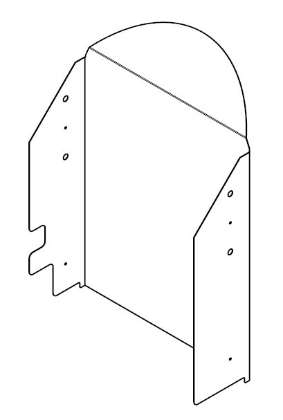 WINDHAGER VERKL. Behaelter unten Verkleidung Behaelter unten 053425