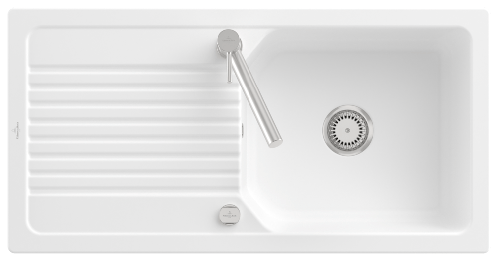 Villeroy Boch SP Linara 60 Flat 33862F 980x490mm re-eckig Stone White cplus 33862FRW Villeroy Boch SP Linara 60 Flat 33862F 980x490mm re-eckig Stone White cplus 33862FRW