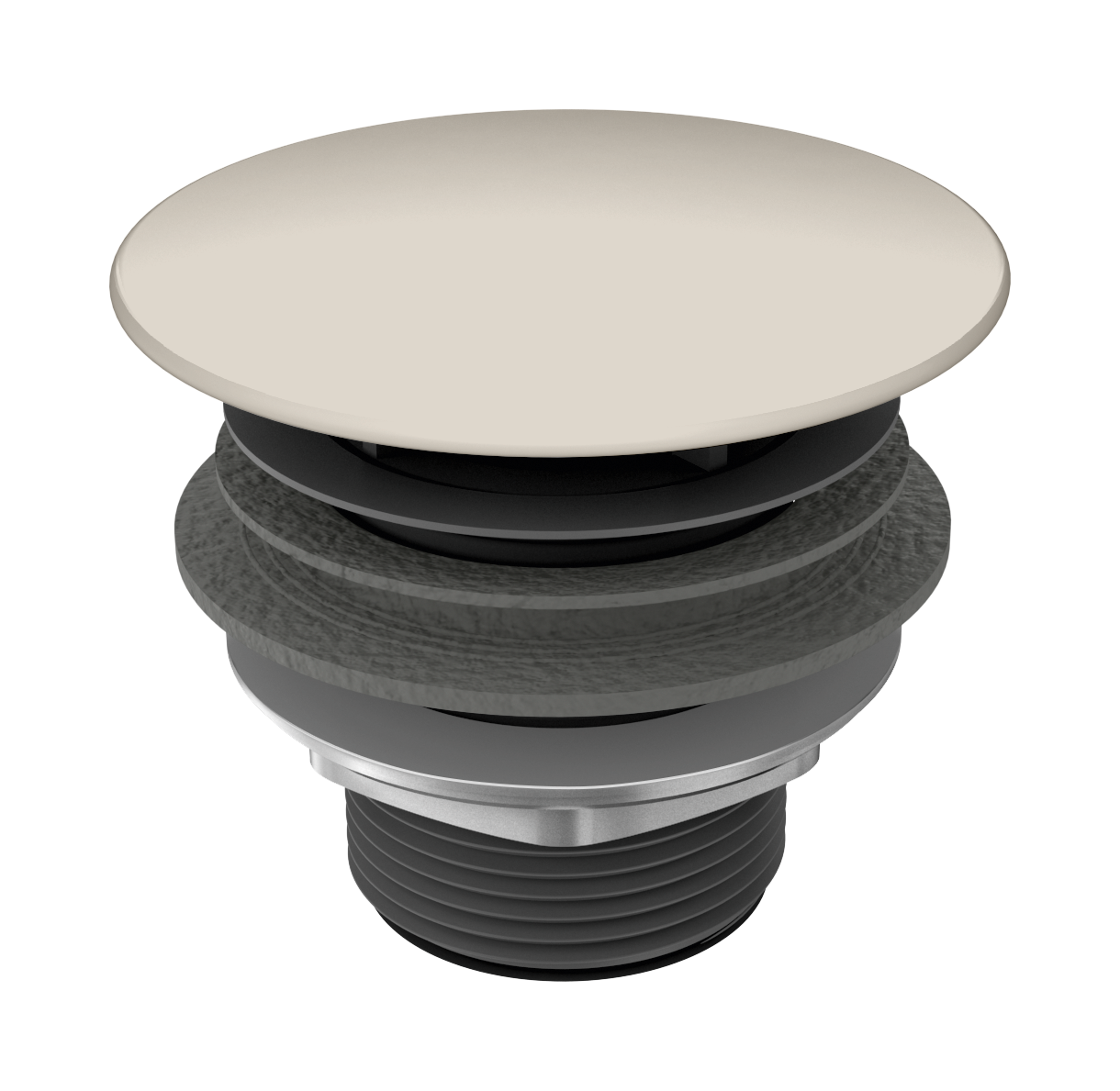 Kaldewei Permanentablaufventil Mod. 3904 mit emaill. Deckel,rund,warm grey 10 905800000668 Kaldewei Permanentablaufventil Mod. 3904 mit emaill. Deckel,rund,warm grey 10 905800000668