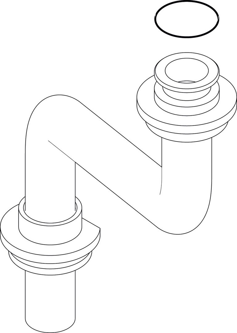 BOSCH Ersatzteil TTNR: 7736700099 Rohr (Warmwasser) BOSCH Ersatzteil TTNR: 7736700099 Rohr (Warmwasser)