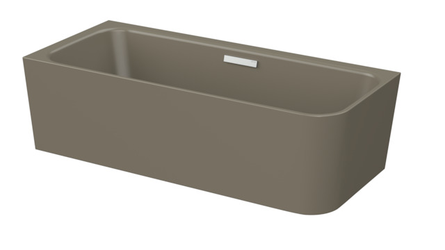 Bette Badewannen Eck Sonderform Art IV Graphite 1850x800x420/560mm 3480-404CERHK