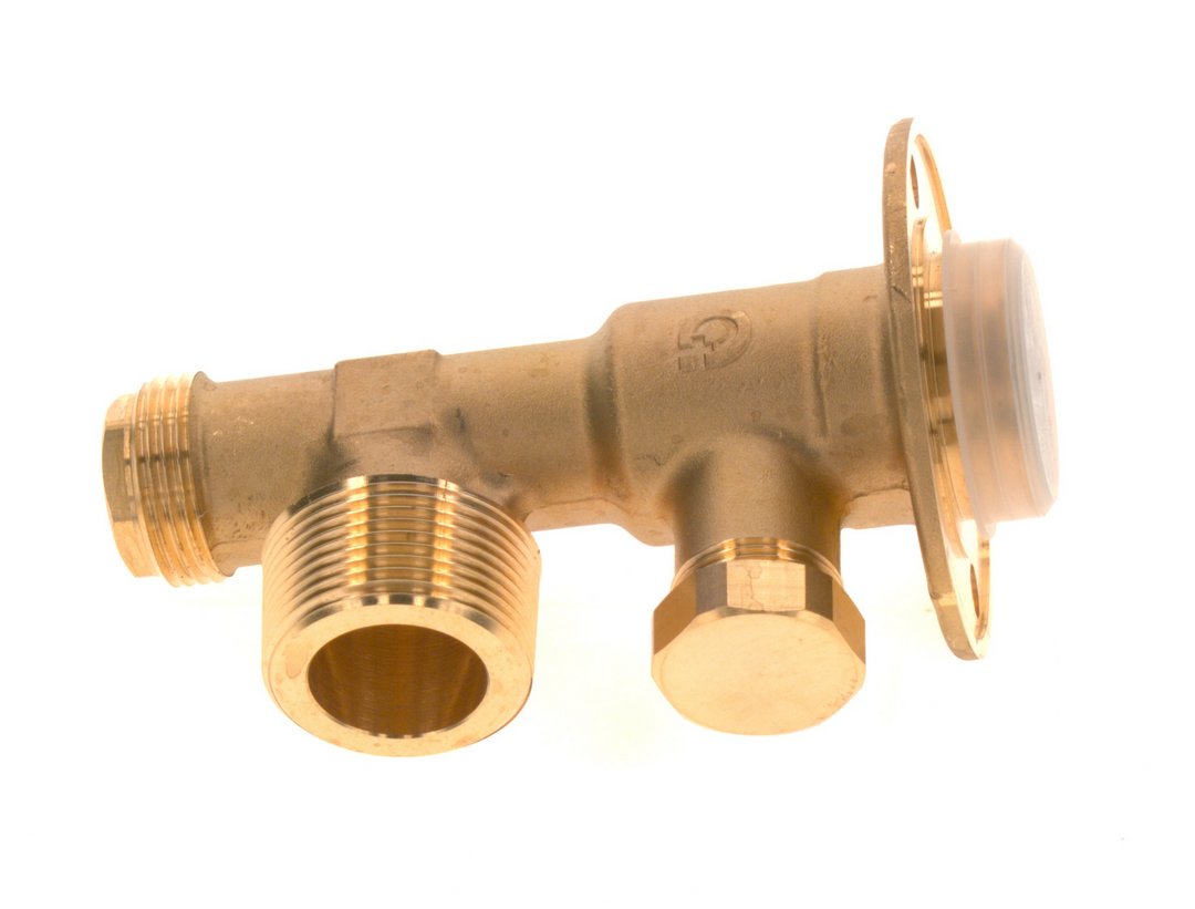 BOSCH Ersatzteil TTNR: 8738803862 T-Stueck G1 mit Muffe G3/4 VL V3 everp BOSCH Ersatzteil TTNR: 8738803862 T-Stueck G1 mit Muffe G3/4 VL V3 everp