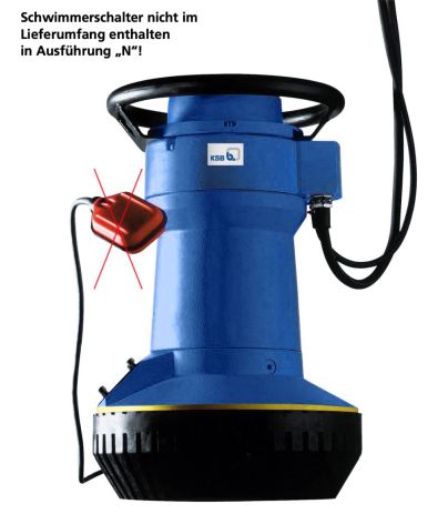 KSB Tauchpumpe AmaDrainer 100-75 N 3x400 V/50 Hz 29117706
