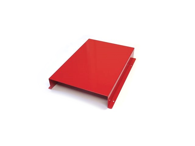 WINDHAGER Abdeckung Tuer rot be.LWP Abdeckung Verkleidungstuer rot fuer Zuendun 048930