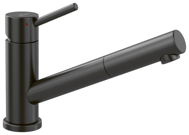 Villeroy Boch Kuechenarmatur Como Shower Window 45x250x183mm Anthracite 92580005