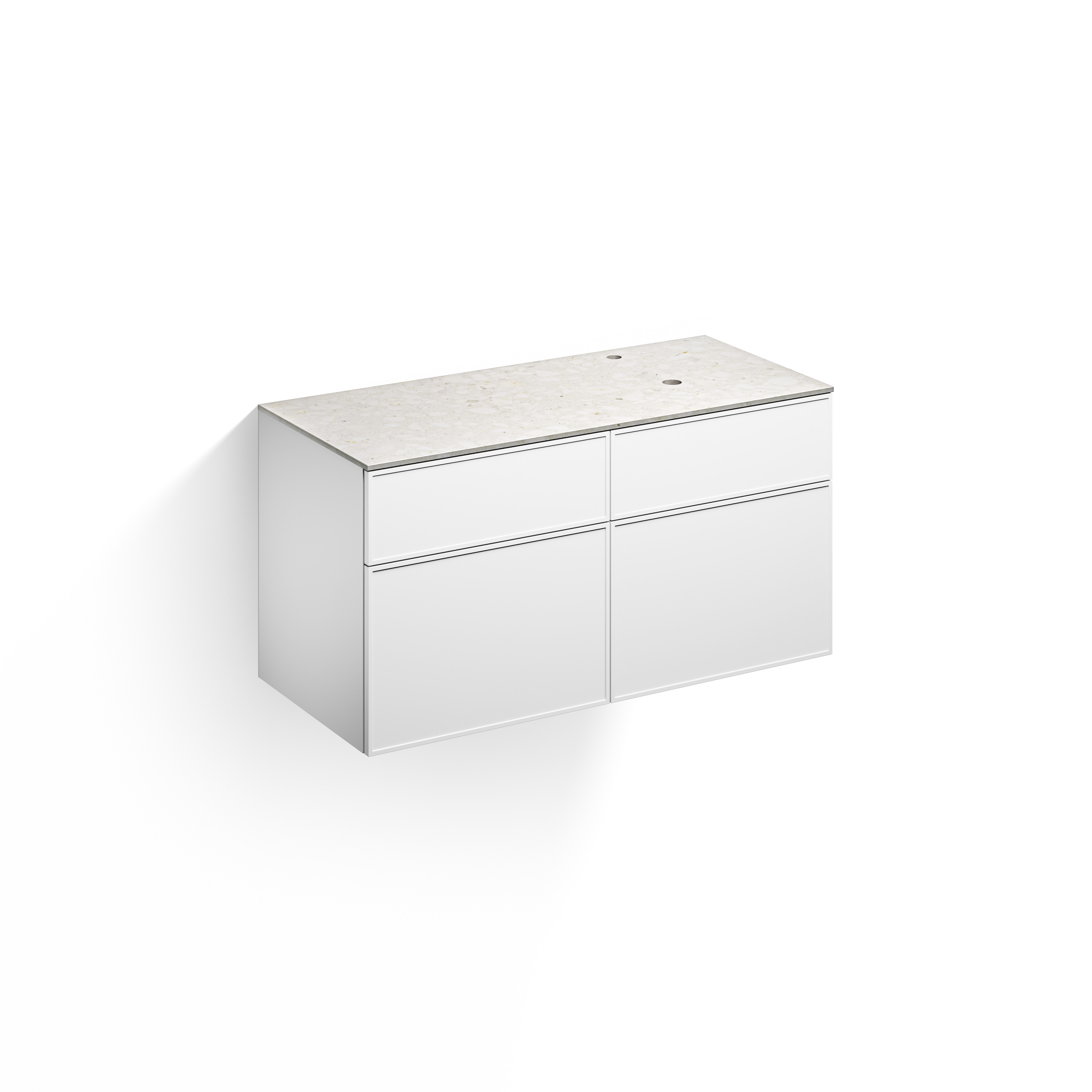 Alape Moebelmodul Arkta 6017147 1200x600 Neolith Silk/Weiss 6017147551