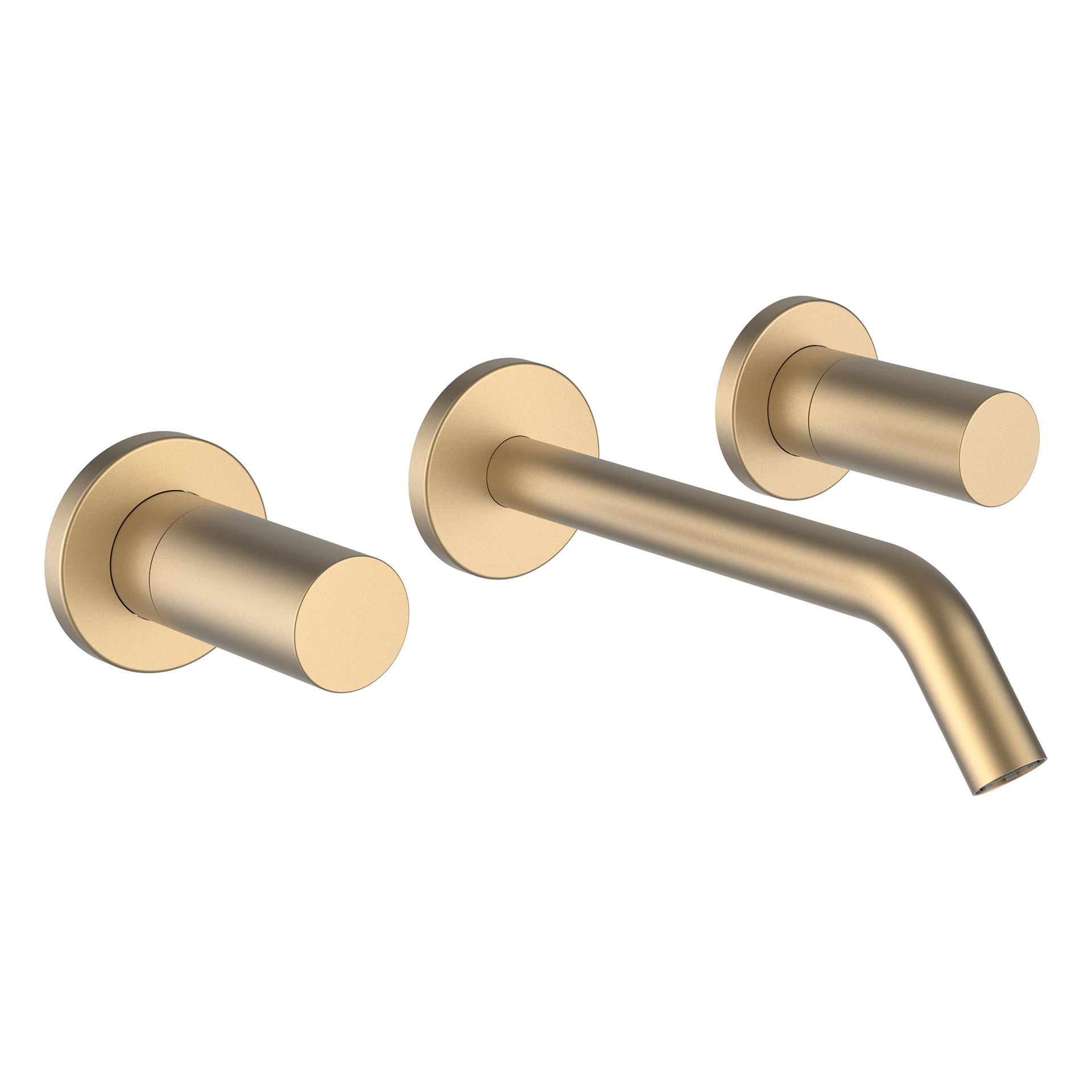 Laufen 3-Loch WT Mischer UP K-LAUFEN Auslauf 175 mm PVD Blassgold matt H3123360831201