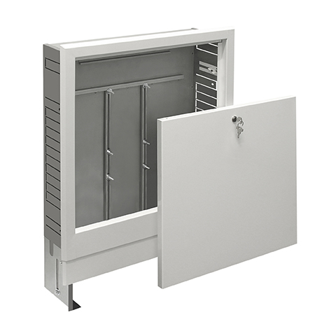 Flamco Verteilerschrank Exclusiv Unterputz B x H x T: 1200 x 750-850 x 110-165mm F18561 Flamco Verteilerschrank Exclusiv Unterputz B x H x T: 1200 x 750-850 x 110-165mm F18561