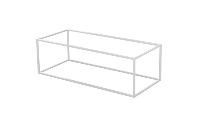 Bette Badmoebel Lux Shape Rahmengestell BW 170 Q001 Weiss FStr matt 1700x750x575mm Q001-807