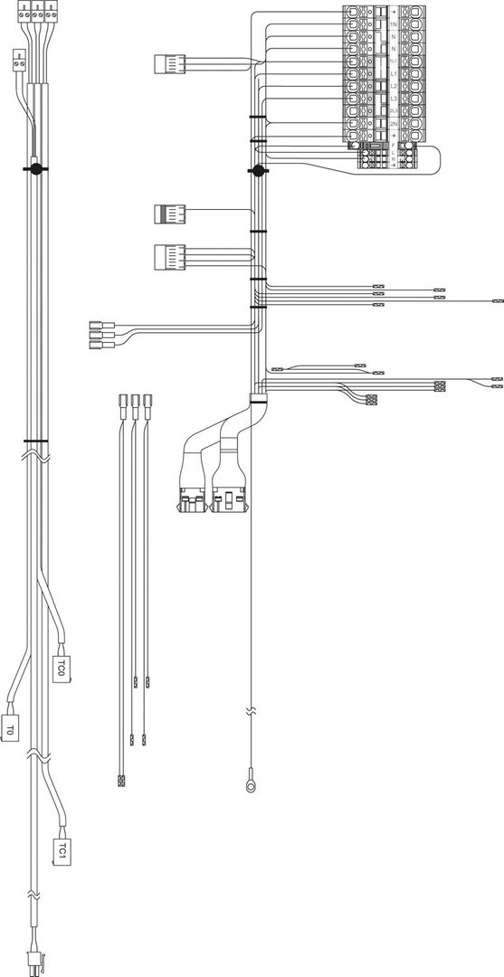 BOSCH Ersatzteil TTNR: 8738211451 Kabelbaum BOSCH Ersatzteil TTNR: 8738211451 Kabelbaum