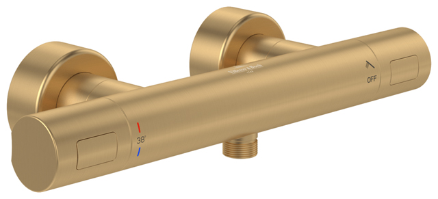 Villeroy Boch Duschthermostat Universal Taps 317x104x65mm Ru. Brushed Gold TVS00001700076 Villeroy Boch Duschthermostat Universal Taps 317x104x65mm Ru. Brushed Gold TVS00001700076