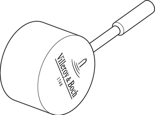 Villeroy Boch Armaturengriff Zubehoer 50x100x50mm Matt Black 96688006 Villeroy Boch Armaturengriff Zubehoer 50x100x50mm Matt Black 96688006