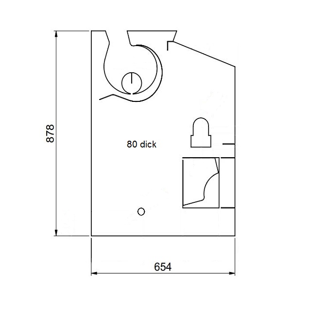 WINDHAGER Is. li. 21-26 BW2 Isolierung links BW2/BW2T/BWL/BWA 21/26 051117