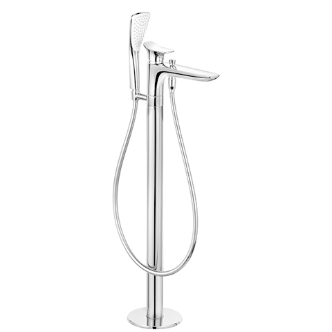 KLUDI AMBA Stand Wannenfuell- und Brause-Einhandmischer chrom 535900575 KLUDI AMBA Stand Wannenfuell- und Brause-Einhandmischer chrom 535900575