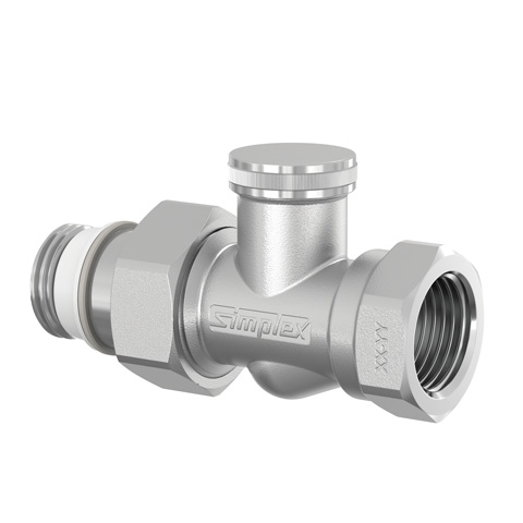 Flamco Ruecklaufverschr. Durchg. Typ N G1/2a x Rp1/2 MS vern. selbstd. F10378