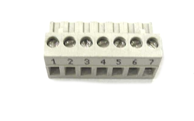 WINDHAGER KLEMMLEI. 8113B/07 OB Klemmleiste 7-polig OEX Grundplatine fuer 003674