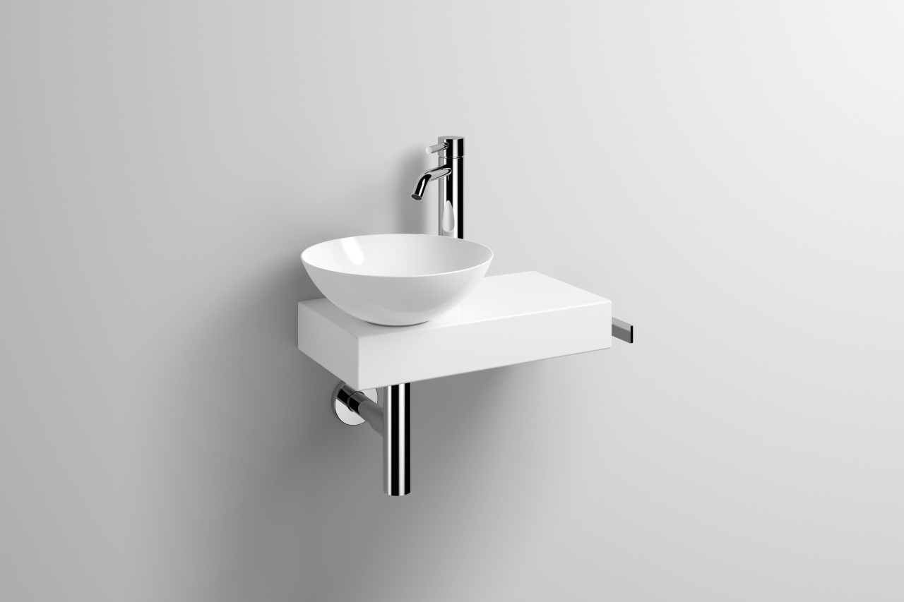 Alape SET.WP.PN1, Meta 0613001 Weiss 0613001000