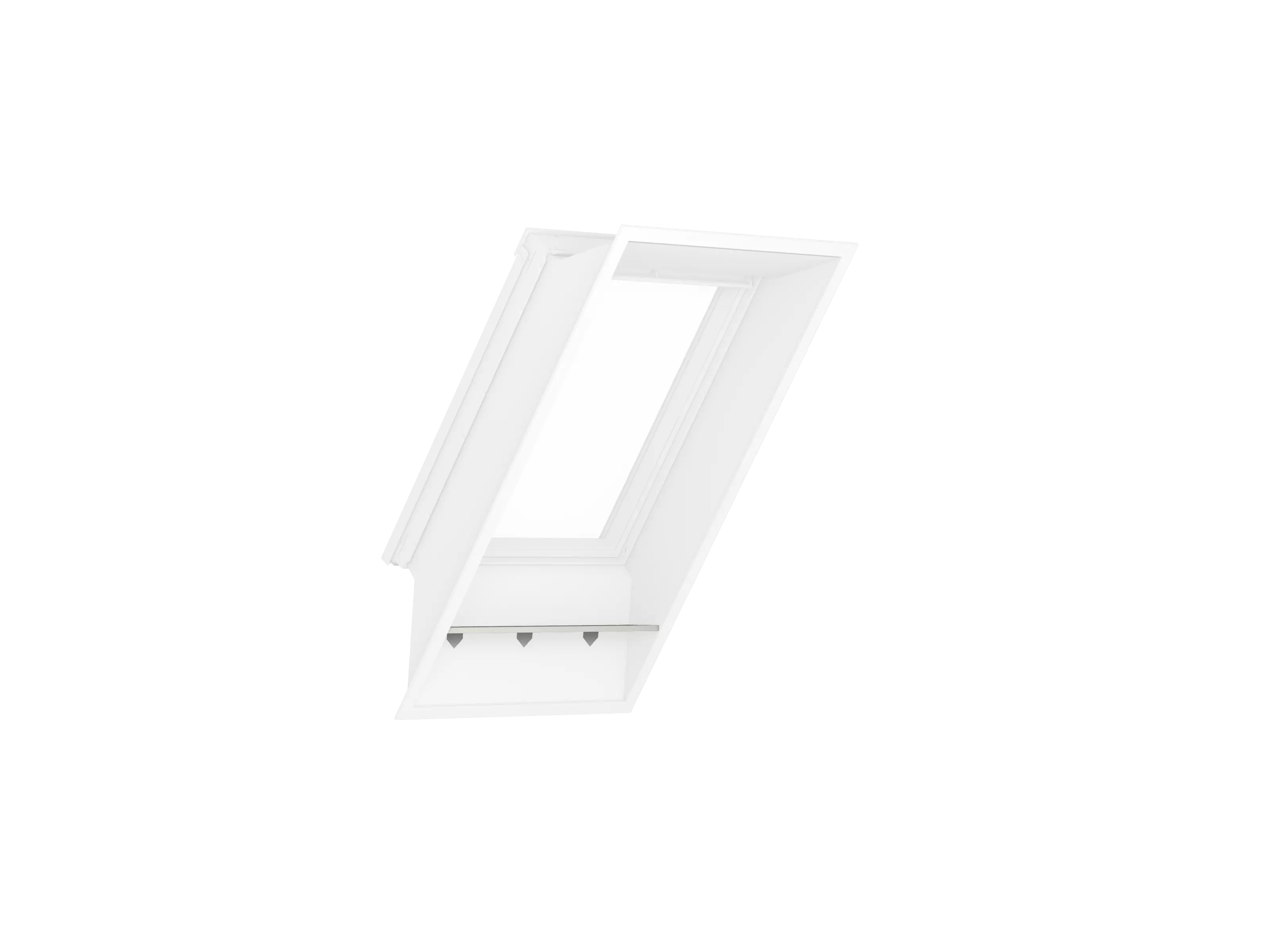 VELUX Fensterbank fuer Daecher ohne Abseite, weiss LFI FK00 2000 VELUX Fensterbank fuer Daecher ohne Abseite, weiss LFI FK00 2000