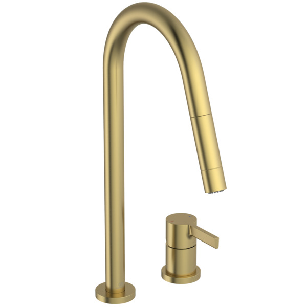 Ideal Standard 2-Loch-Kuechenarmatur Gusto Ausld.240mm 2F-Brause Brushed Gold BD424A2 Ideal Standard 2-Loch-Kuechenarmatur Gusto Ausld.240mm 2F-Brause Brushed Gold BD424A2
