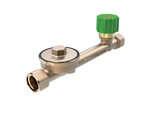 ABA Aufputz-Absperrkombination fuer WZ G 2 koaxial 71623.106.2 ABA Aufputz-Absperrkombination fuer WZ G 2 koaxial 71623.106.2