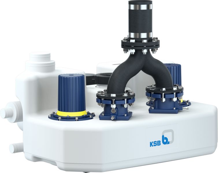KSB Hebeanlage MiniCompacta UZ1.150 E mit Rueckflusssperre 29131712