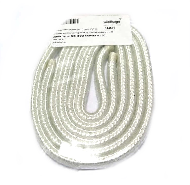 WINDHAGER DICHTSCHNURSET HT SIL Dichtschnurset Heiztuere SilvaWIN 044536