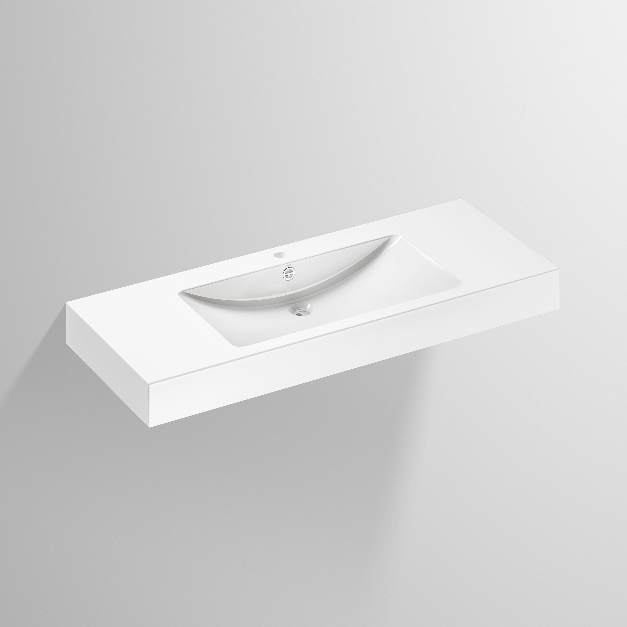 Alape Waschtisch GR1250H 4287200 Weiss 4287200000 Alape Waschtisch GR1250H 4287200 Weiss 4287200000