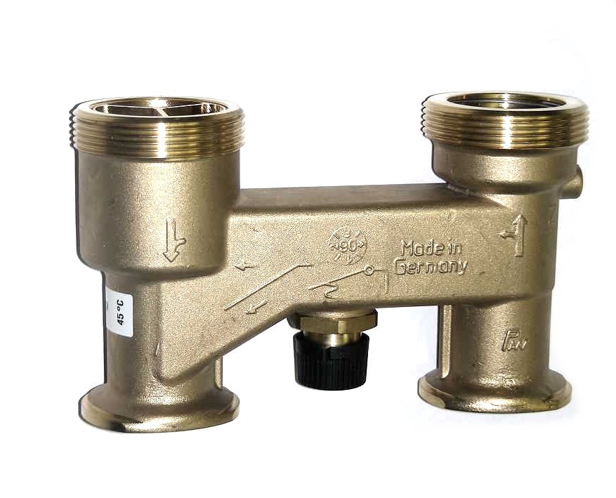 WINDHAGER Mischer-3Wege DN32 zu SKRH54S 3 - Wegemischer - H - Mischer fuer Radiat 012030