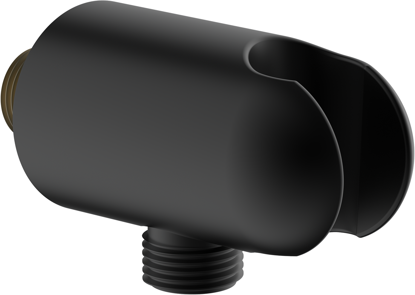 Hansa Wandanschlussbogen HANSA 2900 Matt-Schwarz 290019-33