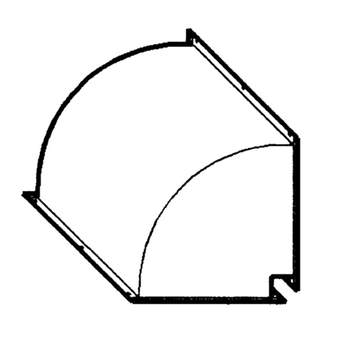 Kampmann 90 Grad-Bogen kurz Baugroesse 9, Typ 1509035 150001509035
