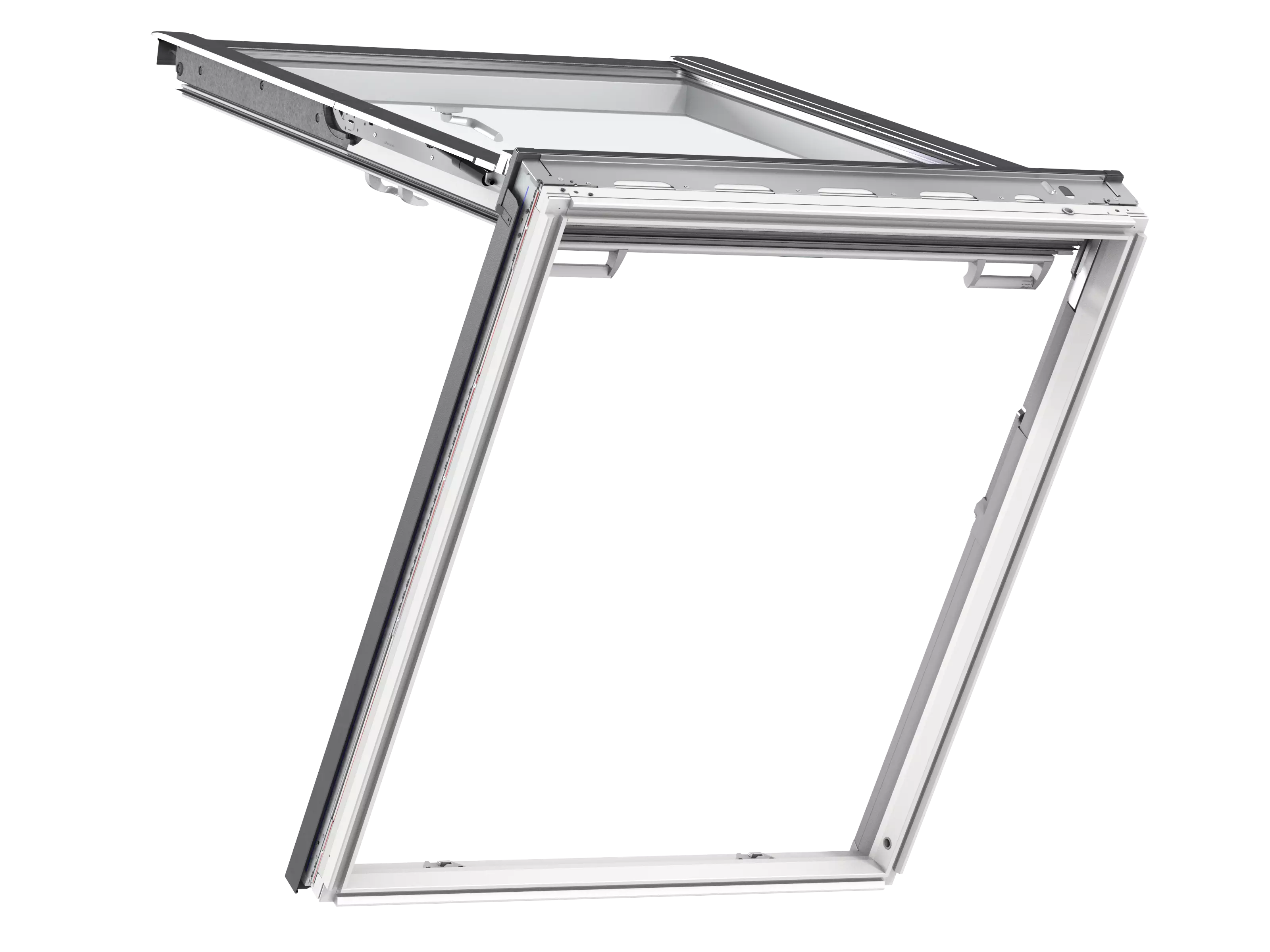 VELUX Wohn- und Ausstiegsfenster ENERGIE, 114x140, Holz klar Alu GTL SK08 3084