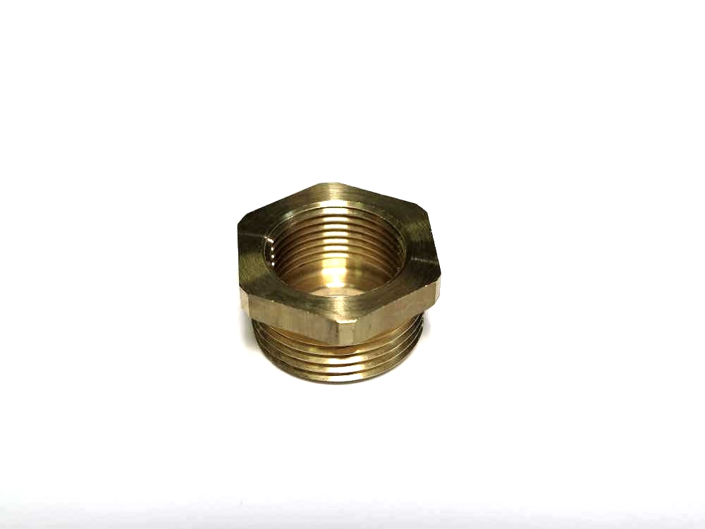 WINDHAGER REDUKT.NIPPEL 1"-3/4" Reduktionsnippel Messing AG 1" IG 3/4" 2 002023