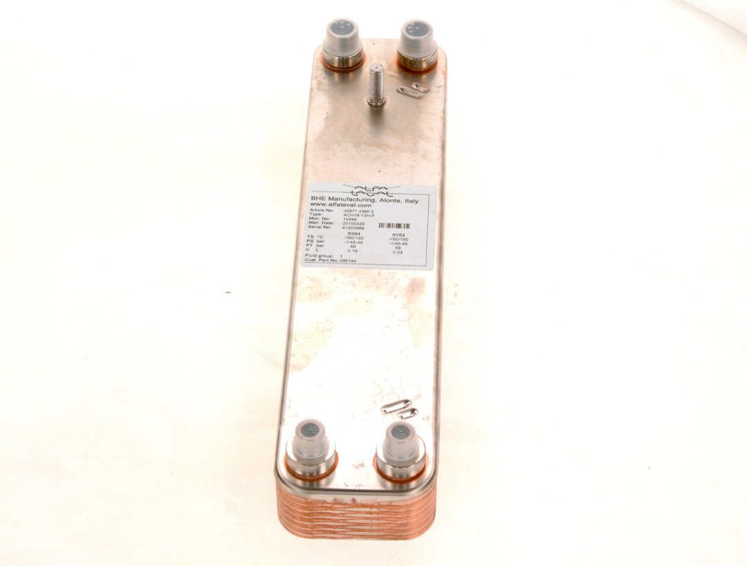 BOSCH Ersatzteil TTNR: 8738207263 Plattenwaermetauscher ACH 18 - 12P