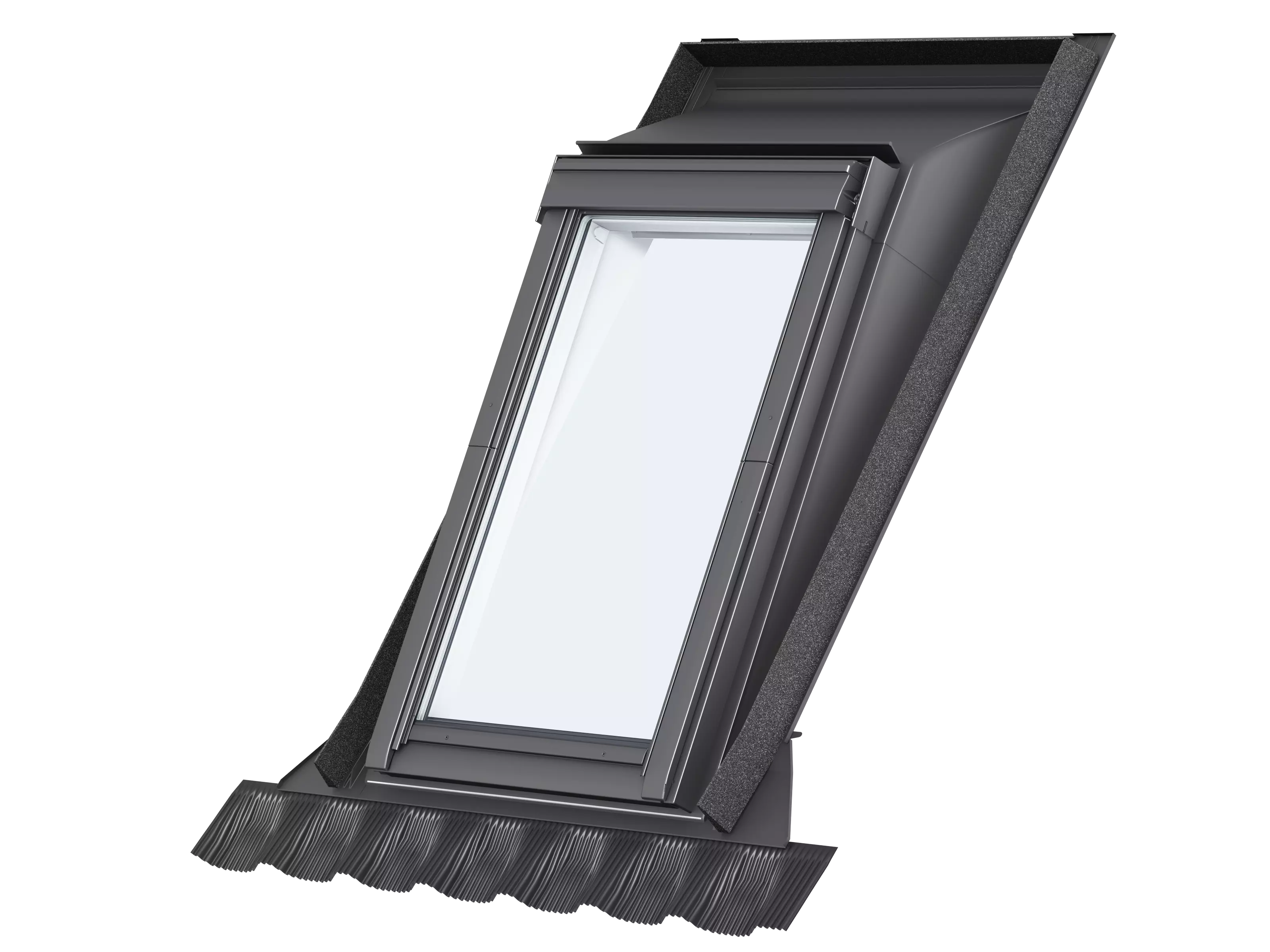 VELUX Aufkeilrahmen Ziegel hoch/Welle Alu EAW FK06 6000