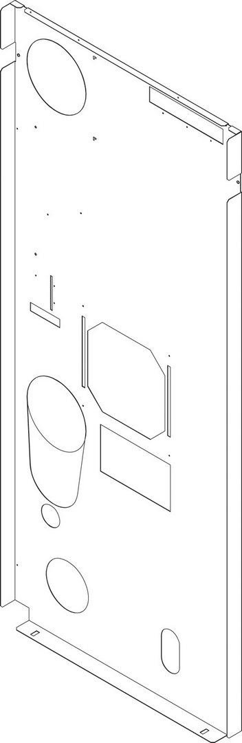 BOSCH Ersatzteil TTNR: 8738804941 Rueckwand CLA-1 150 (l) everp BOSCH Ersatzteil TTNR: 8738804941 Rueckwand CLA-1 150 (l) everp