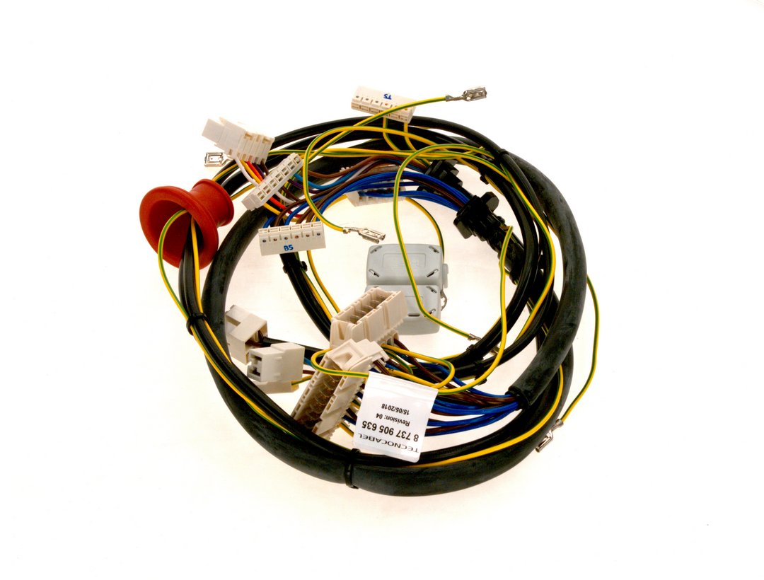 BOSCH Ersatzteil TTNR: 7736701381 Kabelbaum Installation 230V BOSCH Ersatzteil TTNR: 7736701381 Kabelbaum Installation 230V