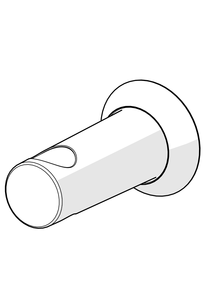 Hansa Brausestangenhalter HANSA 59914628 chr 59914628