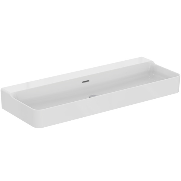 Ideal Standard Waschtisch Conca, o.Hl., m.uel., 1200x450x165mm, geschliffen, Weiss T384101 Ideal Standard Waschtisch Conca, o.Hl., m.uel., 1200x450x165mm, geschliffen, Weiss T384101