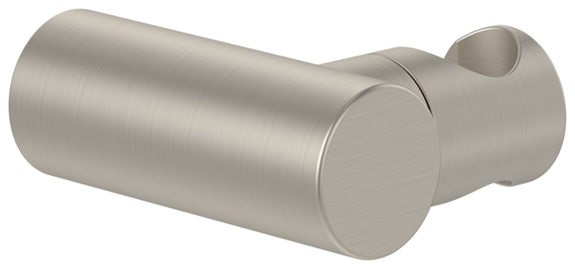 Villeroy Boch Handbrausehalter Universal Showers 67x80x30mm Rund Brushed Nickel Matt TVC00045800064