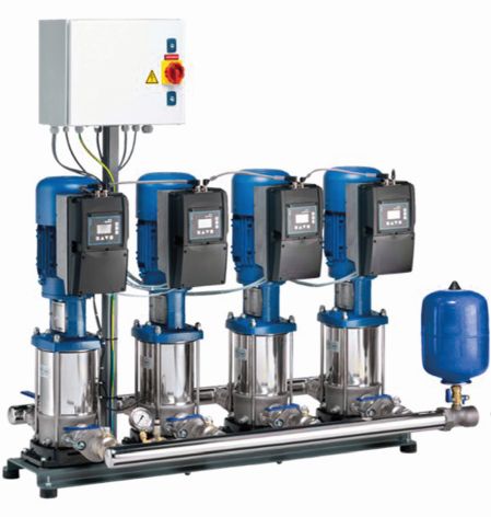 KSB Druckerh. DeltaBasic SVP 2-04/06 mit 2 Movitec 04/06, 1,10kW, Zulauf F 05166611