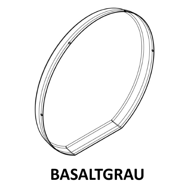 WINDHAGER De. Pelletsbeh. P/E be. basalt Deckel Pelletsbehaelter Premium/Exclusiv 054346