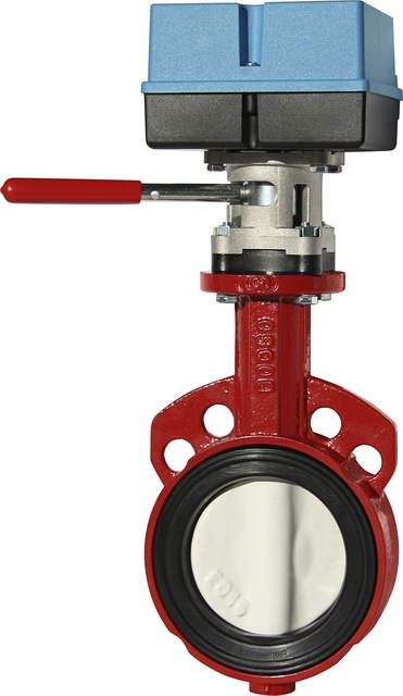 TA Absperrklappe mit Stellantrieb BR12WT DN 100, Zwischenflanschklappe, M140/230 32203051214 TA Absperrklappe mit Stellantrieb BR12WT DN 100, Zwischenflanschklappe, M140/230 32203051214