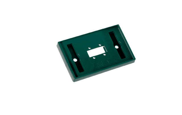 Walraven Schilderhalter IKS-2000 gruen 89,3x58x35 PP/PA -15 bis +80C f.Lochband 0200002