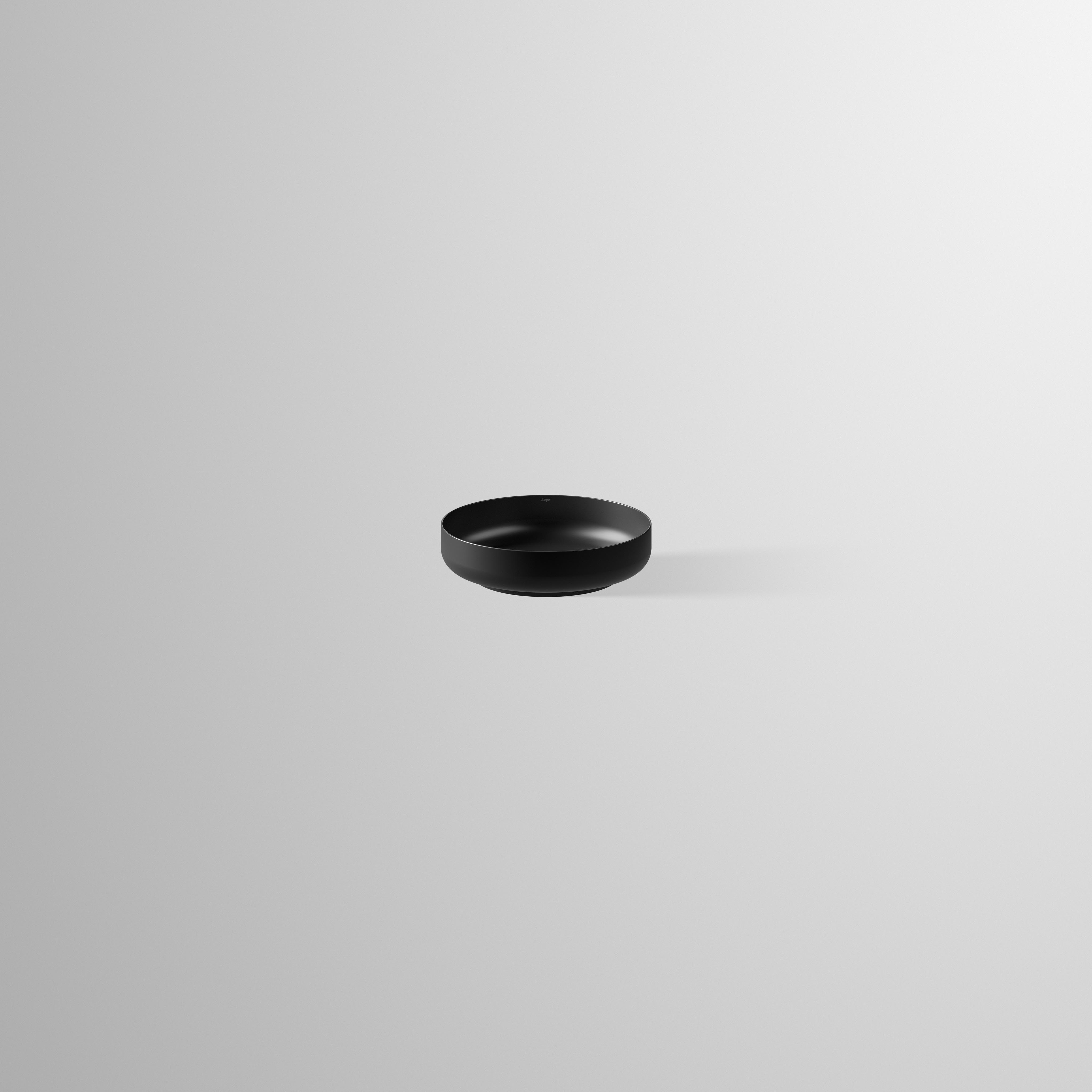 Alape Aufsatzbecken kreisfoermig 6004501 Edition Arkta Mattschwarz 6004501240 Alape Aufsatzbecken kreisfoermig 6004501 Edition Arkta Mattschwarz 6004501240