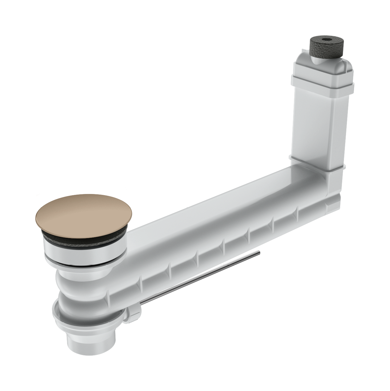 Kaldewei Ab-+ueberlaufventil CLOU Mod. 3900 f. Excenterbet.,Deckel email., rund,bahbe 905300000030