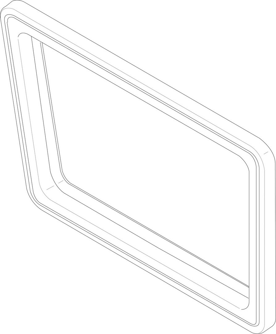 BOSCH Ersatzteil TTNR: 8738804657 Dichtung Serv.deckel Wanne CLA-1 everp BOSCH Ersatzteil TTNR: 8738804657 Dichtung Serv.deckel Wanne CLA-1 everp