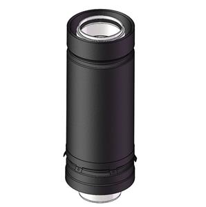 Skoberne CB-Verlaengerung Durchfuehrung Dach D 60/100 u D 80/125, 500mm sw 761157 Skoberne CB-Verlaengerung Durchfuehrung Dach D 60/100 u D 80/125, 500mm sw 761157