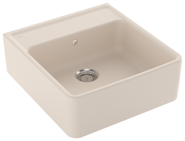 Villeroy Boch Spuelstein 632061 595x630mm re-eckig Ivory cplus 632061FU Villeroy Boch Spuelstein 632061 595x630mm re-eckig Ivory cplus 632061FU