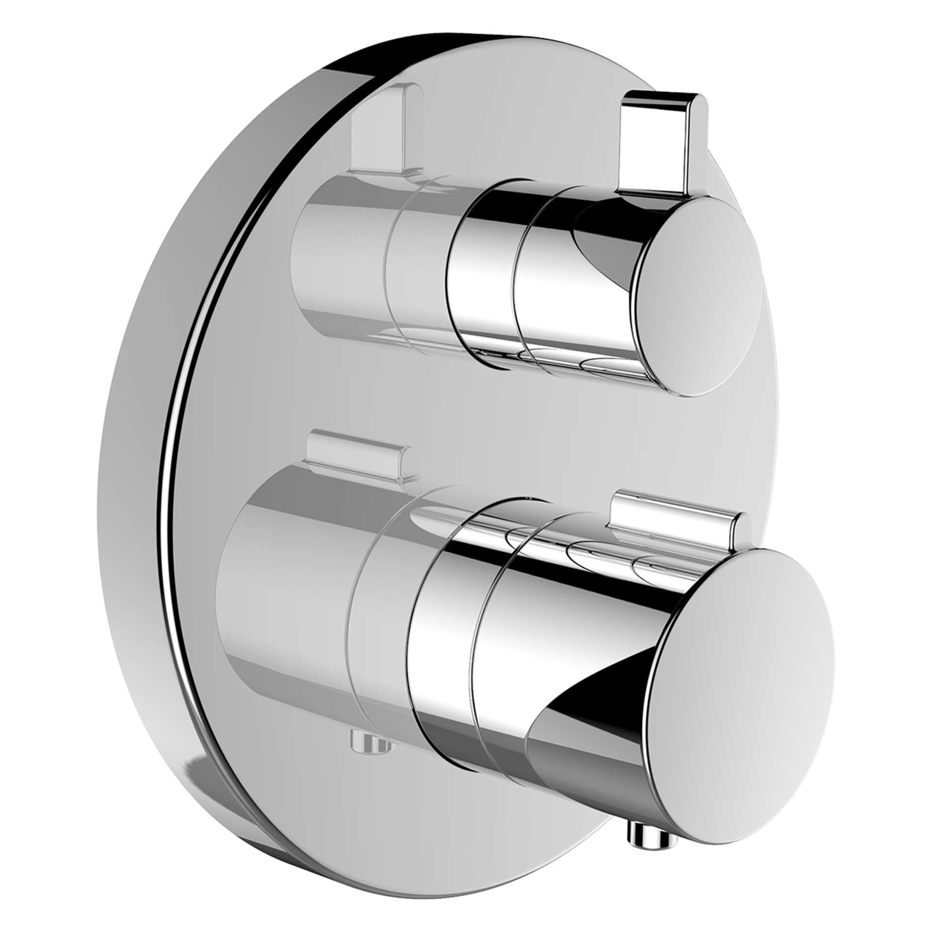 Laufen 2-Griff-Brausethermostat UP Twintherm 1-Mischw.-Abg. chrom HF905474100000 Laufen 2-Griff-Brausethermostat UP Twintherm 1-Mischw.-Abg. chrom HF905474100000