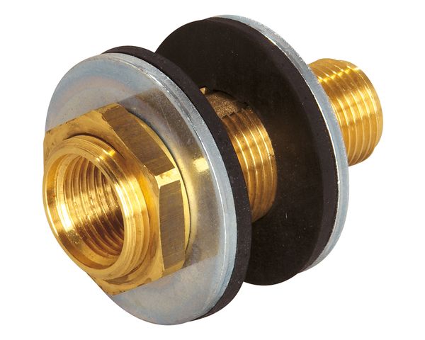 Flamco AG-Wandscheibe, L= 65mm,G3/4AGxG1/2IG Wandstaerke 5-30mm, Verdrehschutz, SW24 M1391950 Flamco AG-Wandscheibe, L= 65mm,G3/4AGxG1/2IG Wandstaerke 5-30mm, Verdrehschutz, SW24 M1391950
